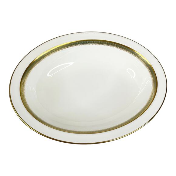 Royal Doulton VEGETABLE DISH 11" Oval Serving Bowl Clarendon Bone China H4993 - Picture 2 of 7